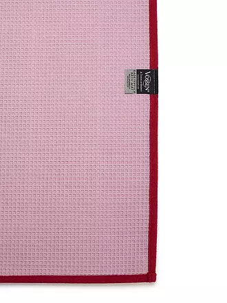 VOSSEN | Tapis de bain EXCLUSIVE 55x65cm Flanelle | dunkelrot